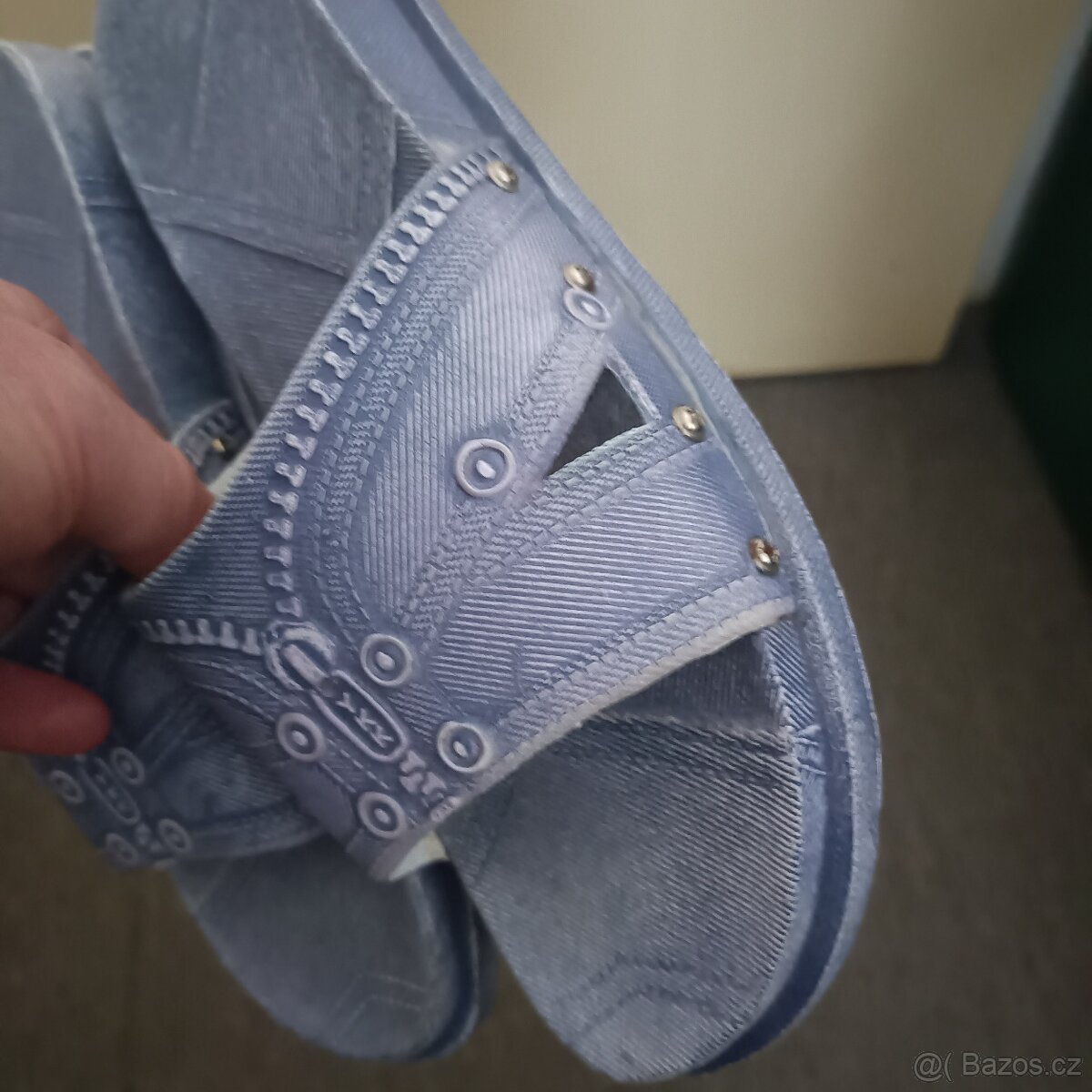 Letní botky na malém klínku vel. 40 + 1 další - 8