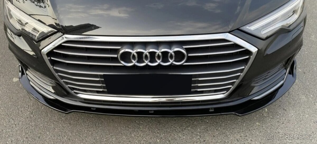 LIPKO LIPO SPOJLER AUDI A6 A7 C8 na predný NARAZNIK - 8