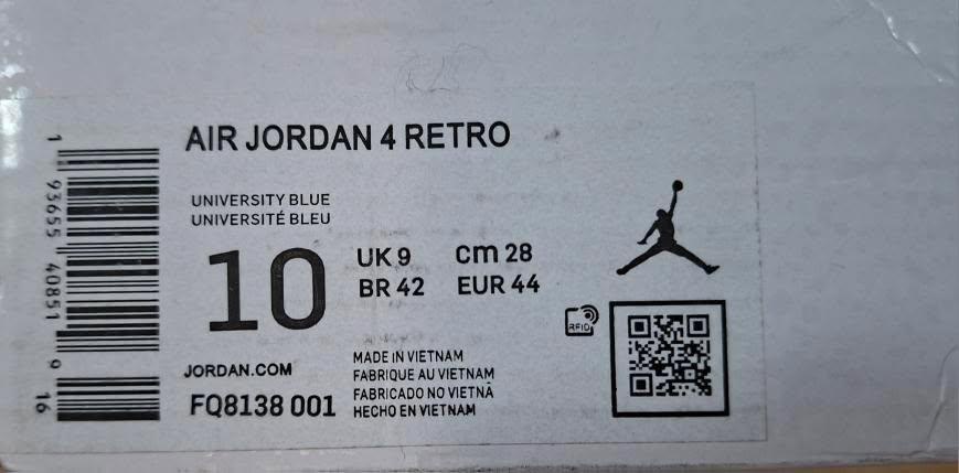 Nike jordan 4 - 8