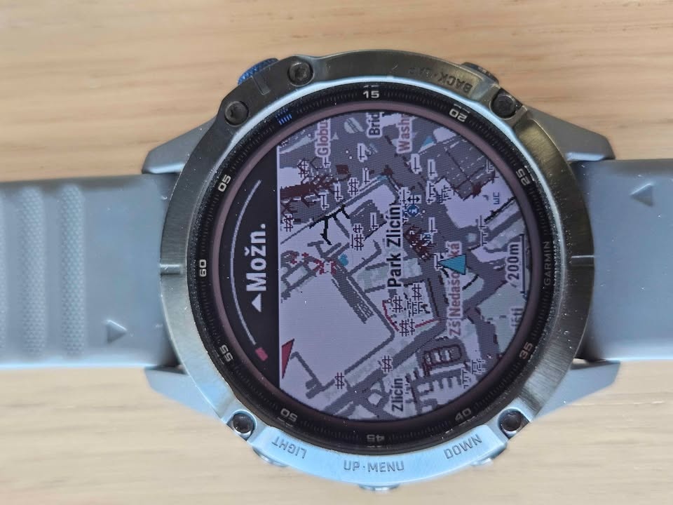 Garmin Fenix 6 Pro Solar (47mm) Černá s šedým páskem - 8