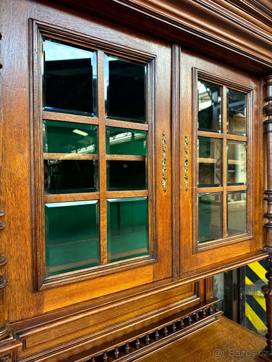 Starožitný příborník / kredenc (132019) - 8