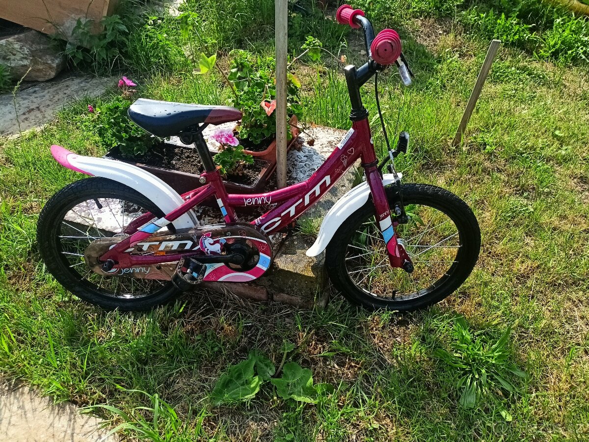 Dětské dívčí kolo CTM Jenny pro deti 4-6 let - 8