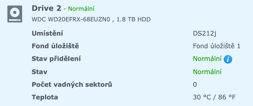 NAS Synology DS212j plně funkční - 8