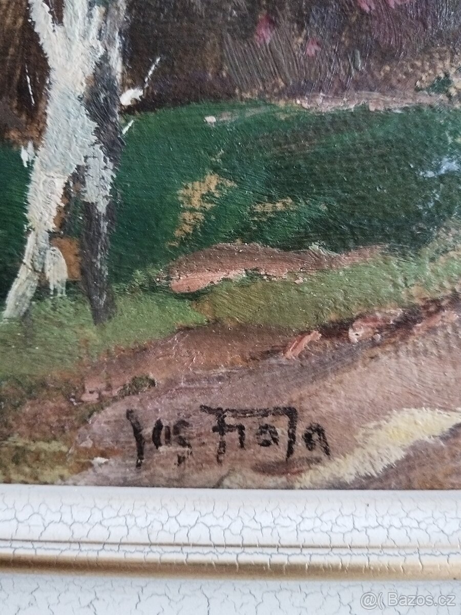obraz LETNÍ DEN, olej, Josef Fiala - 8