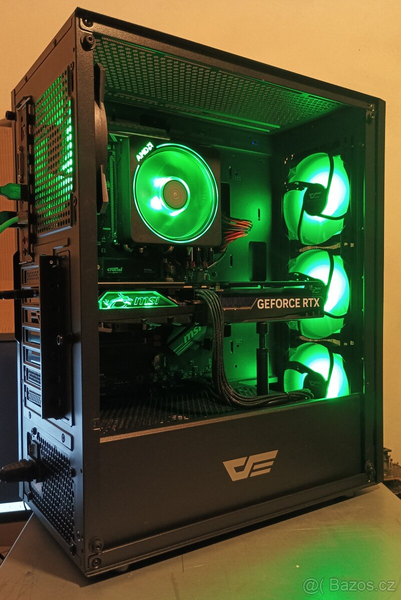 Ryzen 5 3600 12vláken,RTX 4060Ti,32GB,1TB m.2, WIN11,500W - 8