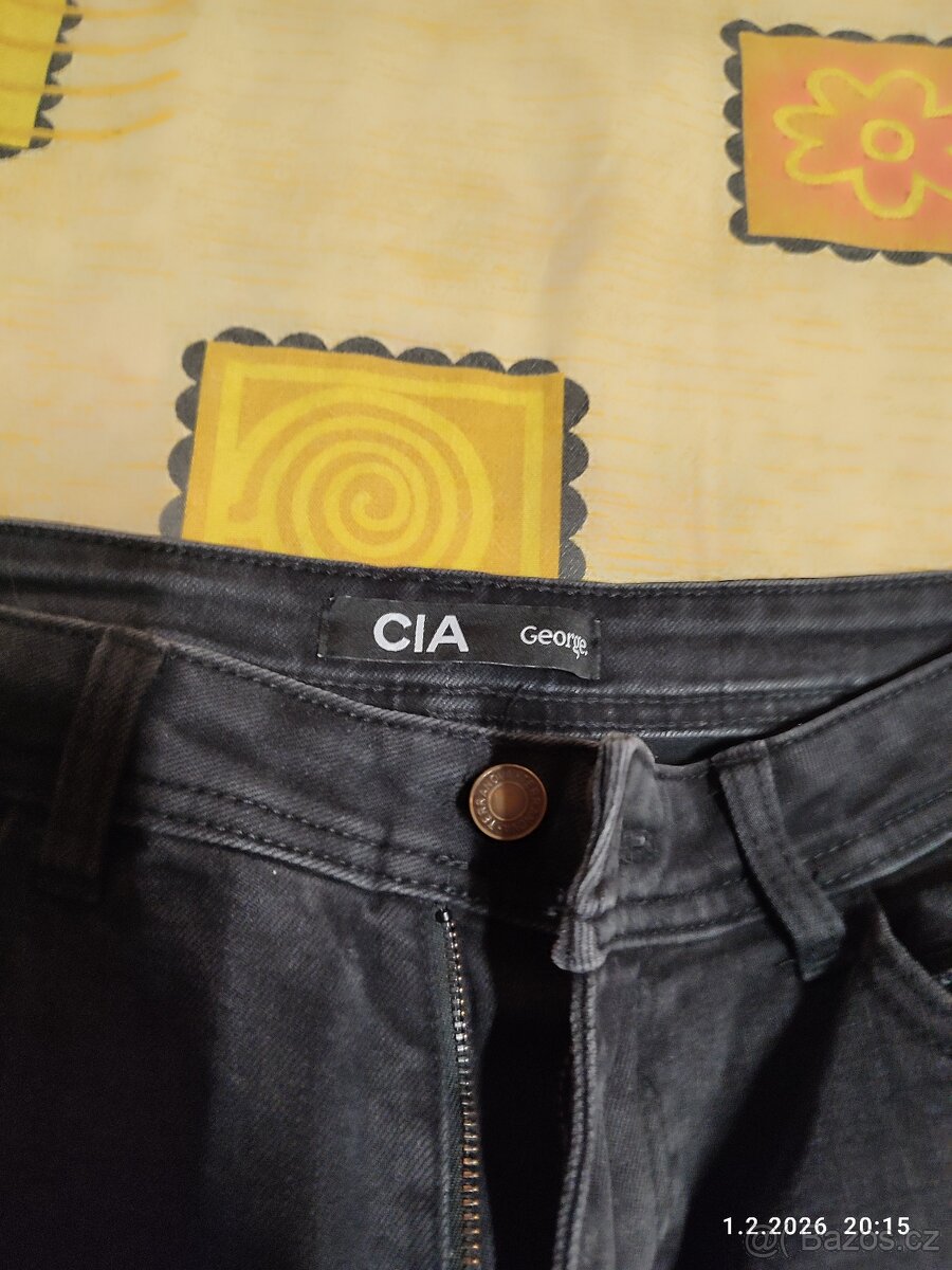 Dámské džíny vysi pas xl - 8