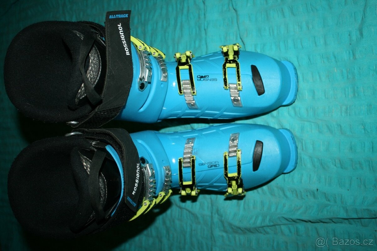 lyže Salomon CFX 155 cm , lyžaky Rossignol - 8