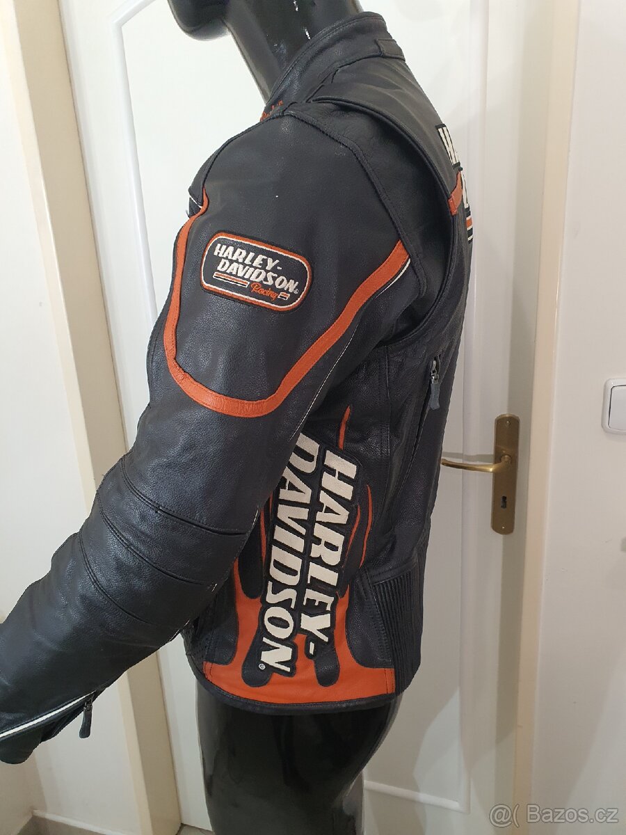 Harley Davidson Kožená bunda Vel. M - 8