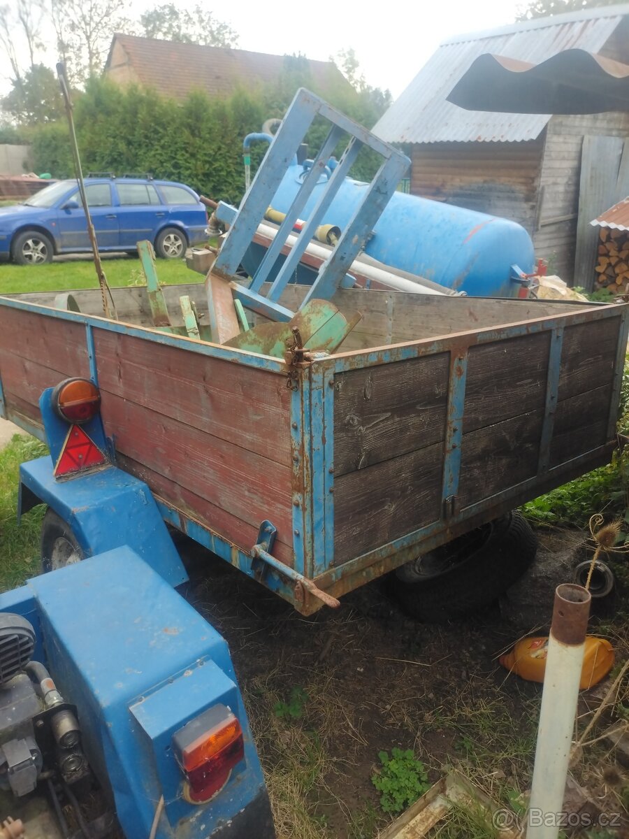 Malotraktor domácí výroby - 8