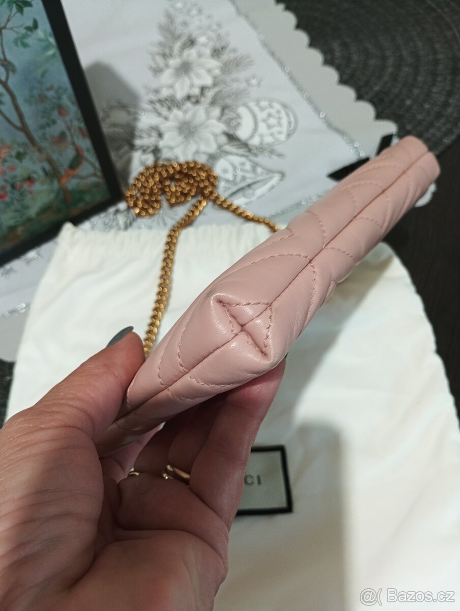 Kožená kabelka , psaníčko Gucci marmont - 8