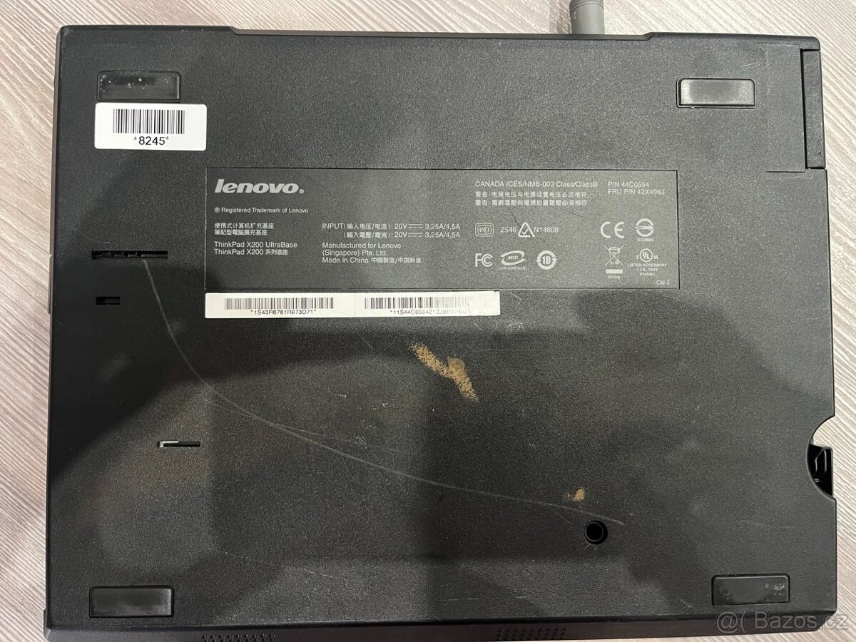 Lenovo x201 bez HDD + dock - 8