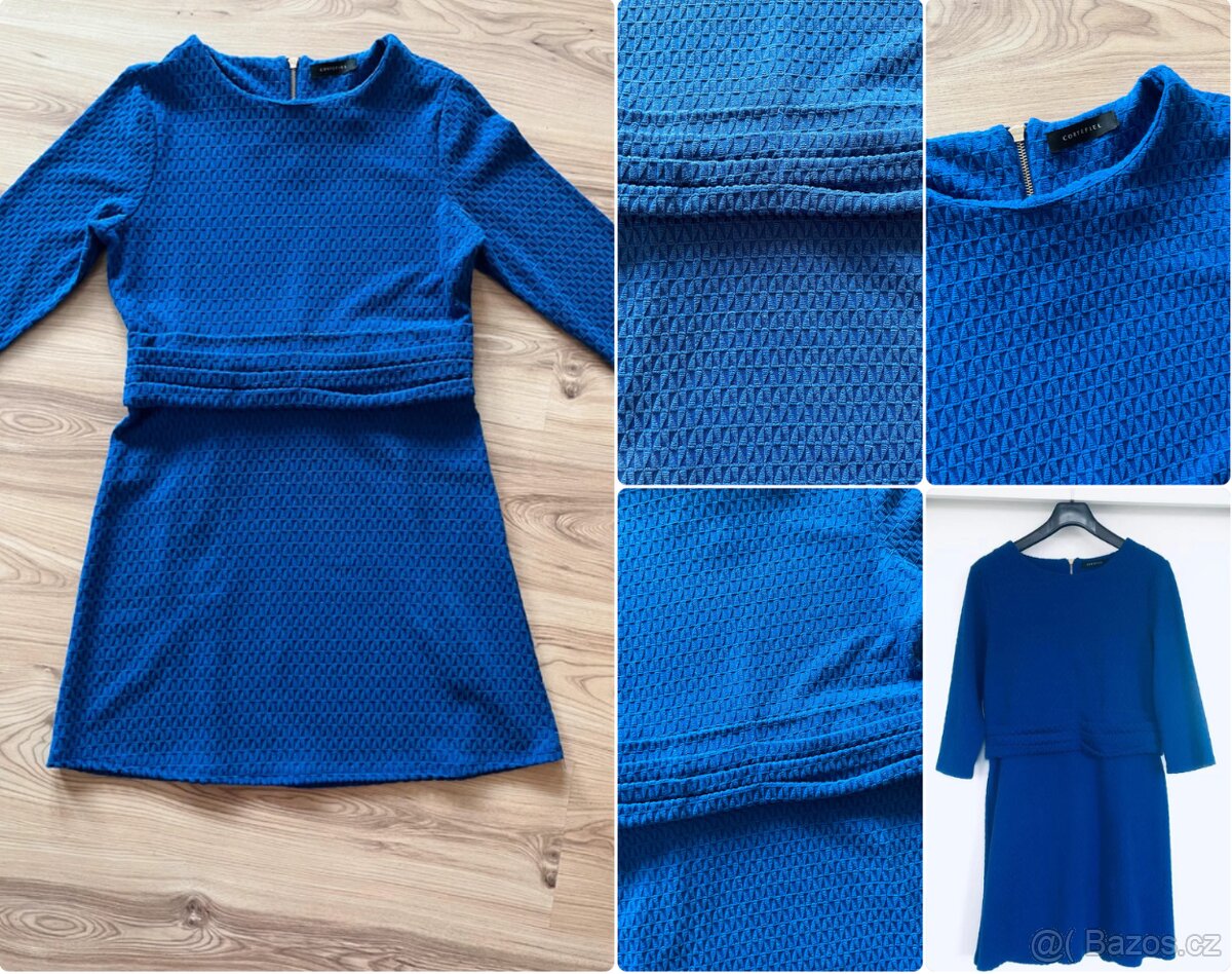 Dámské šaty s dlouhým rukávem, vel. L, XL, XXL - 8