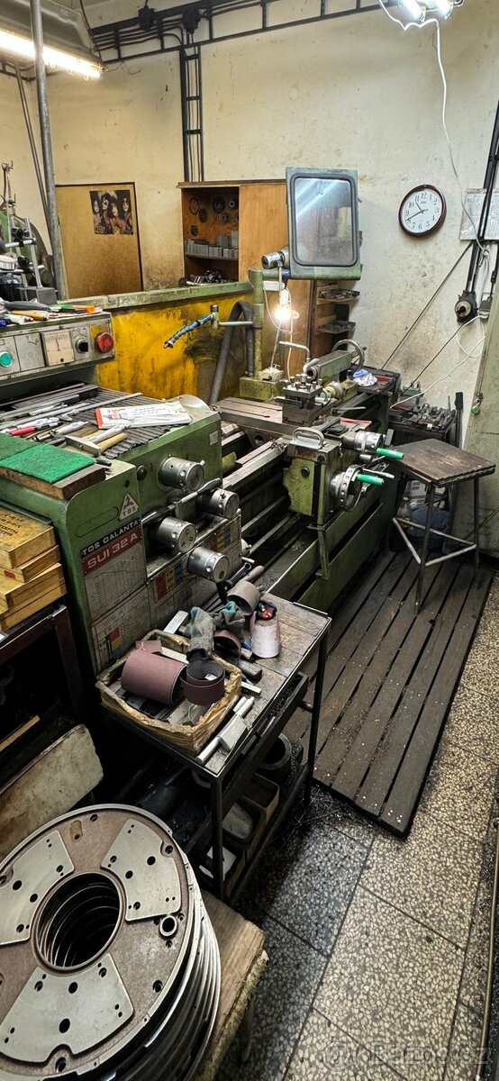 Prodej vybavení nástrojárny-Soustruh, fréza, CNC... - 8