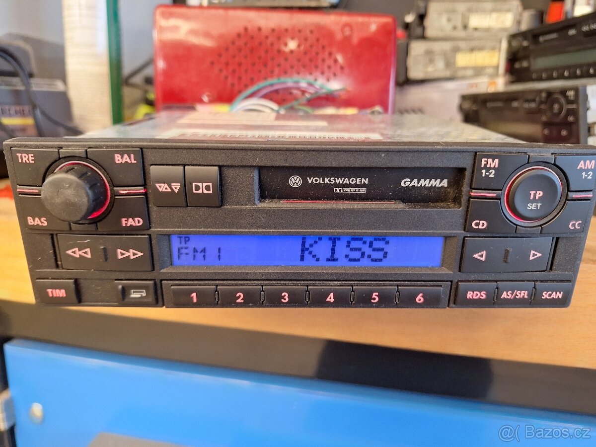 Vw gamma 5 , autoradio z vw t4 - 8