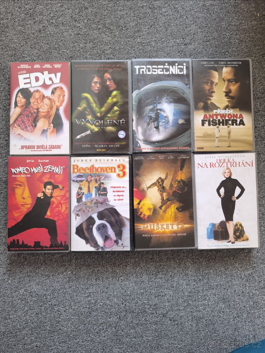 Vhs kazety 1 - 8