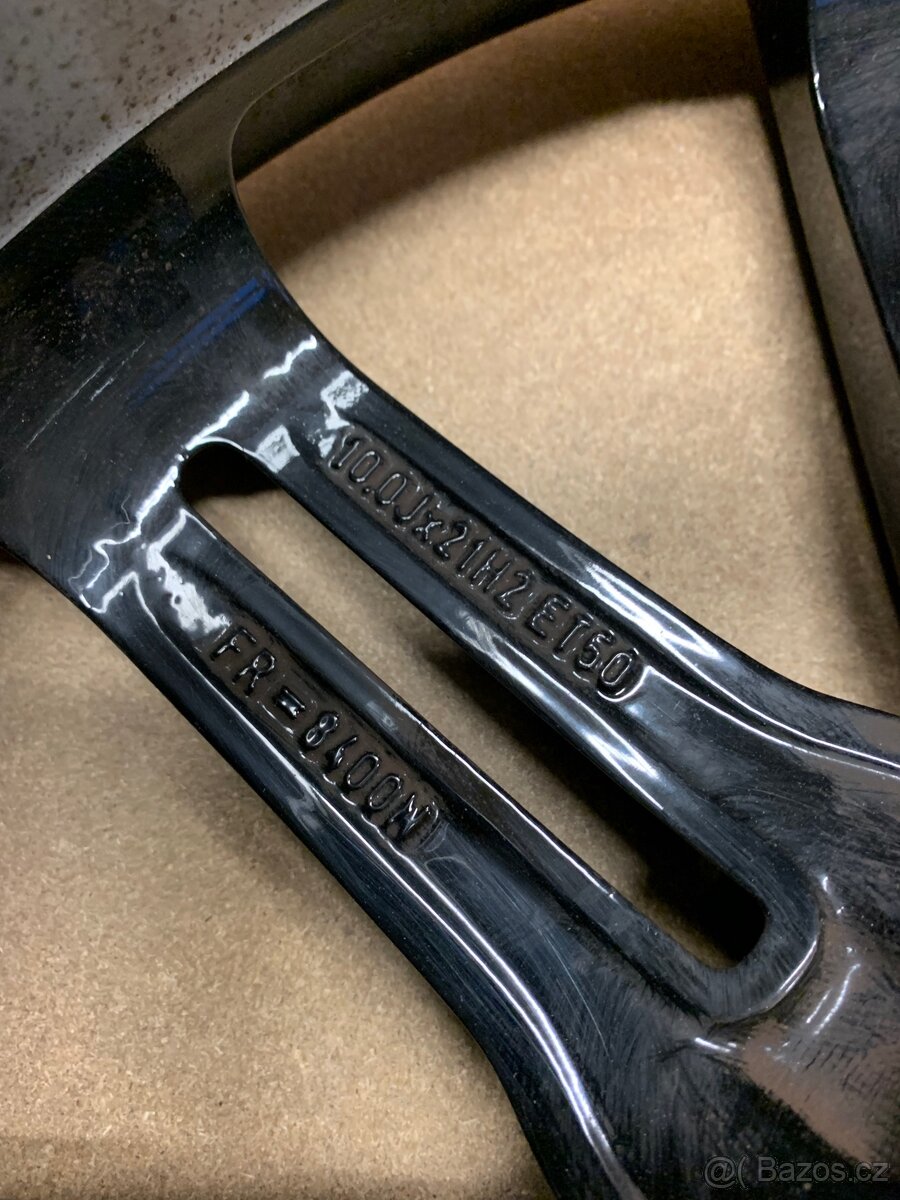 Originální alu kola z Porsche Cayenne Turbo 10Jx21xET 50. - 8