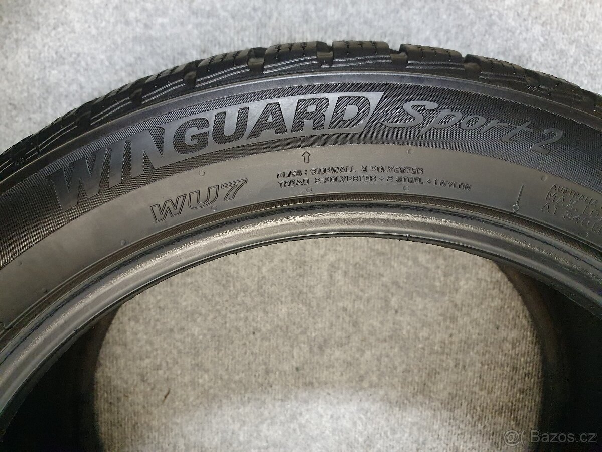 4x ZÁNOVNÍ 245/45 r18 Zimní pneu Nexen Winguard Sport 2 - 8