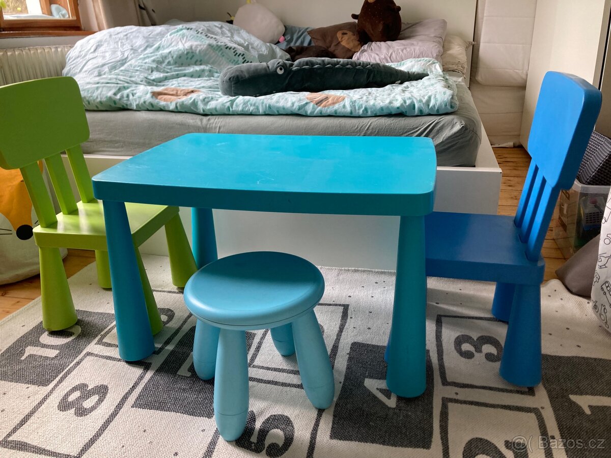 Ikea Mammut stoleček + židle + stolička - 8