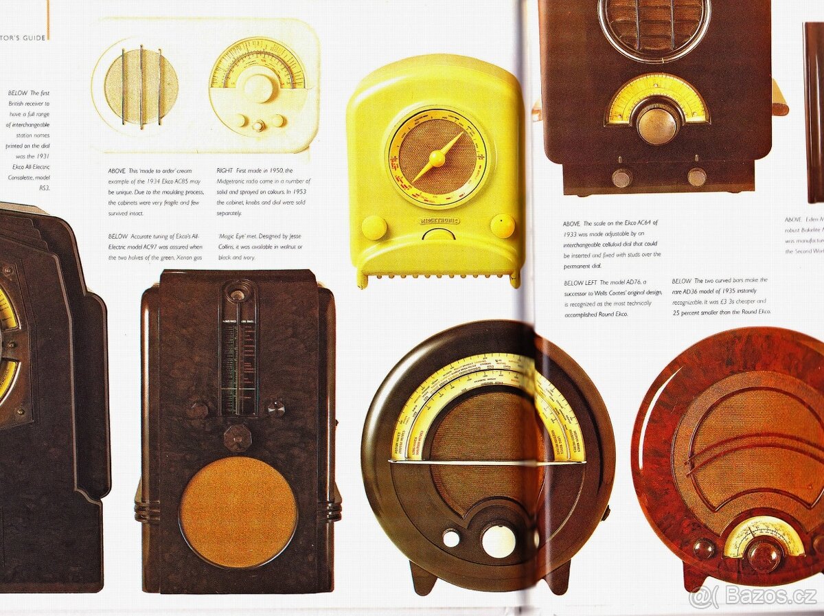 Encyklopedie Bakelite Radios (Bakelitová rádia), historie - 8