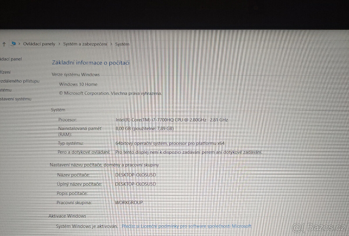 Acer Predator Helios i7/GTX 1060 6GB/W10 - 8