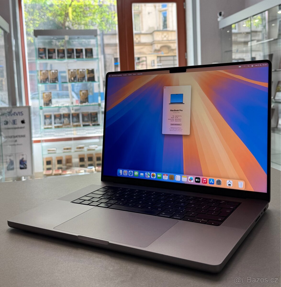 MacBook Pro 16” 2023 CTO /32GB RAM/1TB SSD/Záruka - 8
