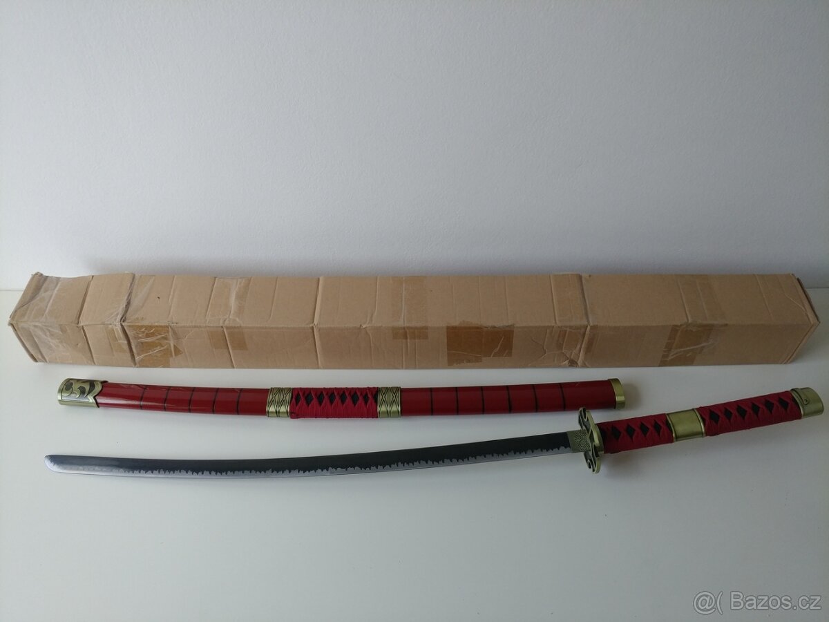 Samurajský meč Katana 105 cm, kov, replika - 8