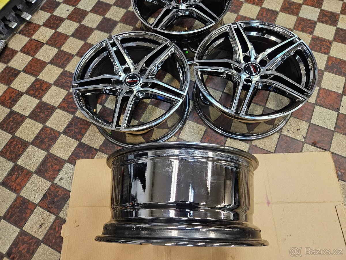 alu kola 18 BMW VW 5x120 8 Jx18 et 30 Borbet Wheels - 8