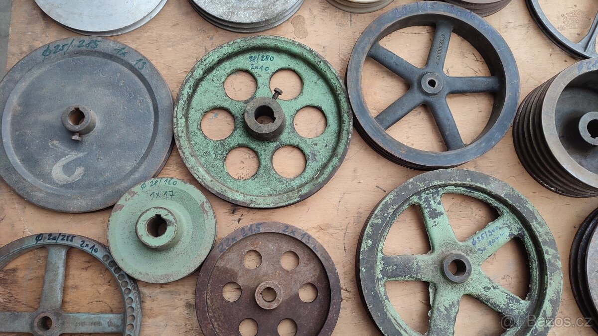 řemenice na klínové řemeny - 8