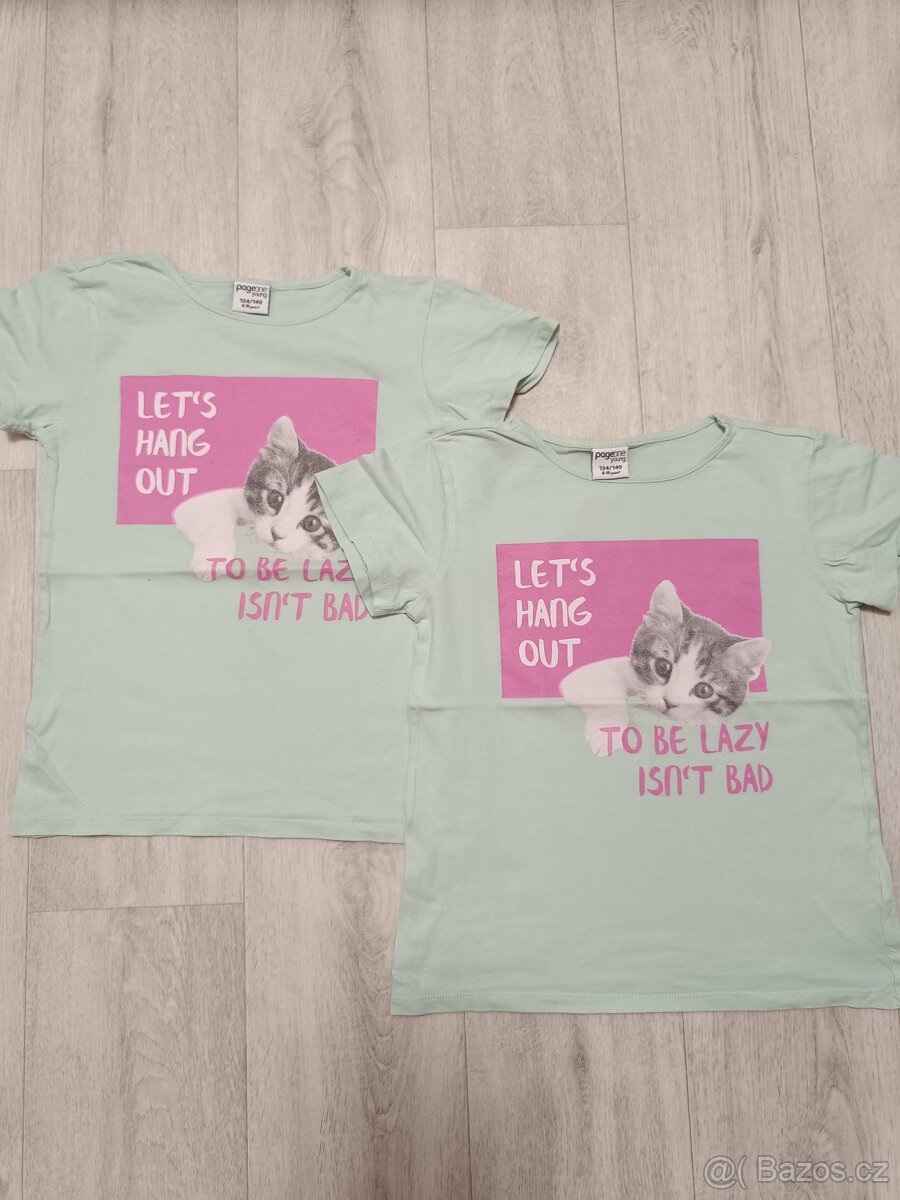Různá trička vel. 134-140 - 8