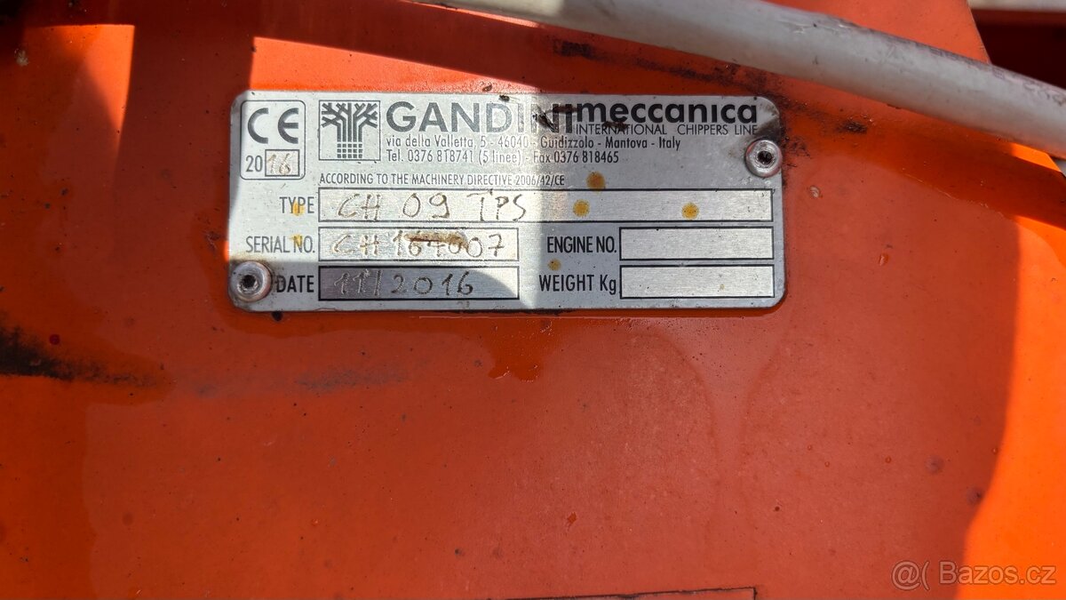 Štěpkovač GANDINI 09TPS - 8