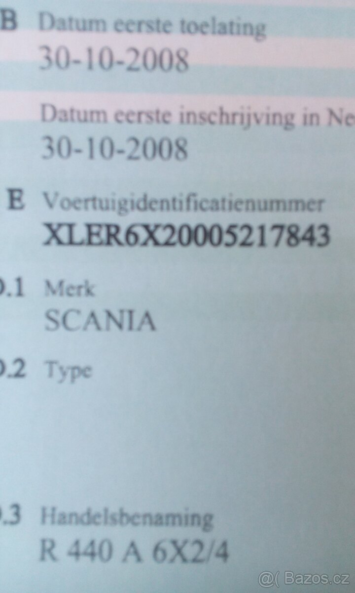 Scania tahač 6x2 special R440 - 8