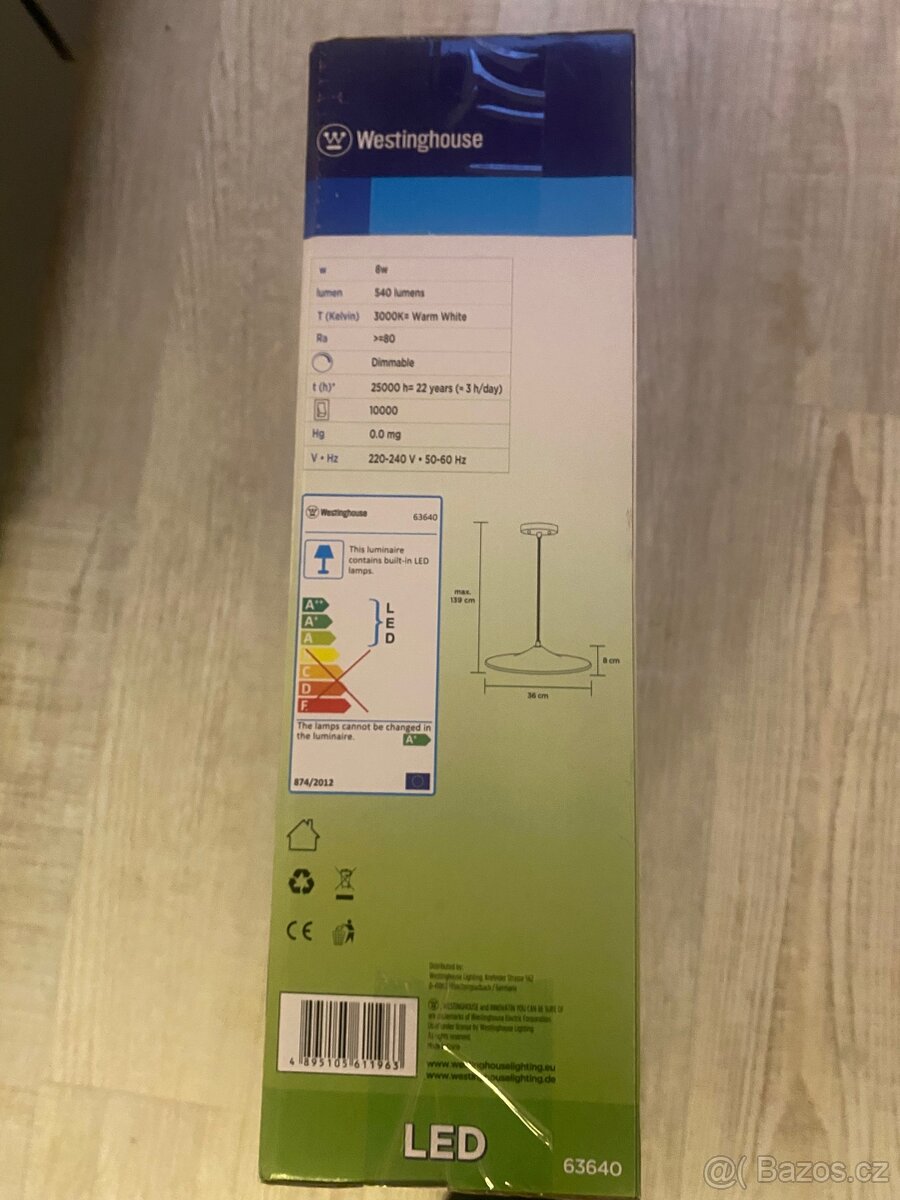 Světlo led závěsné - 8