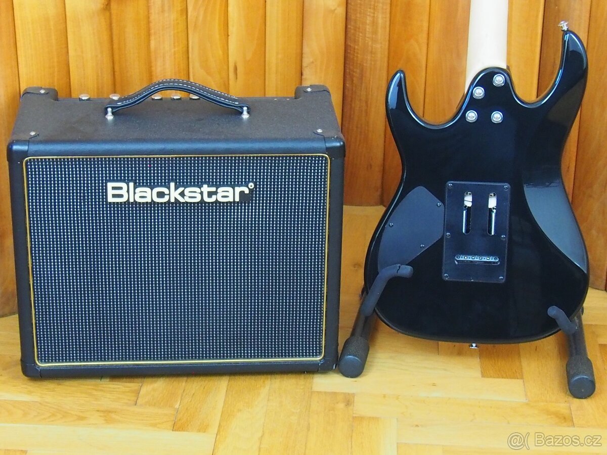 Kytarový set Ibanez GRX 70 QA - SB + kombo Blackstar HT-5 - 8