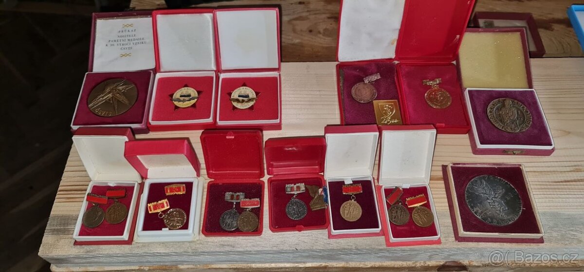 Mix mincí a odznáčků. - 8