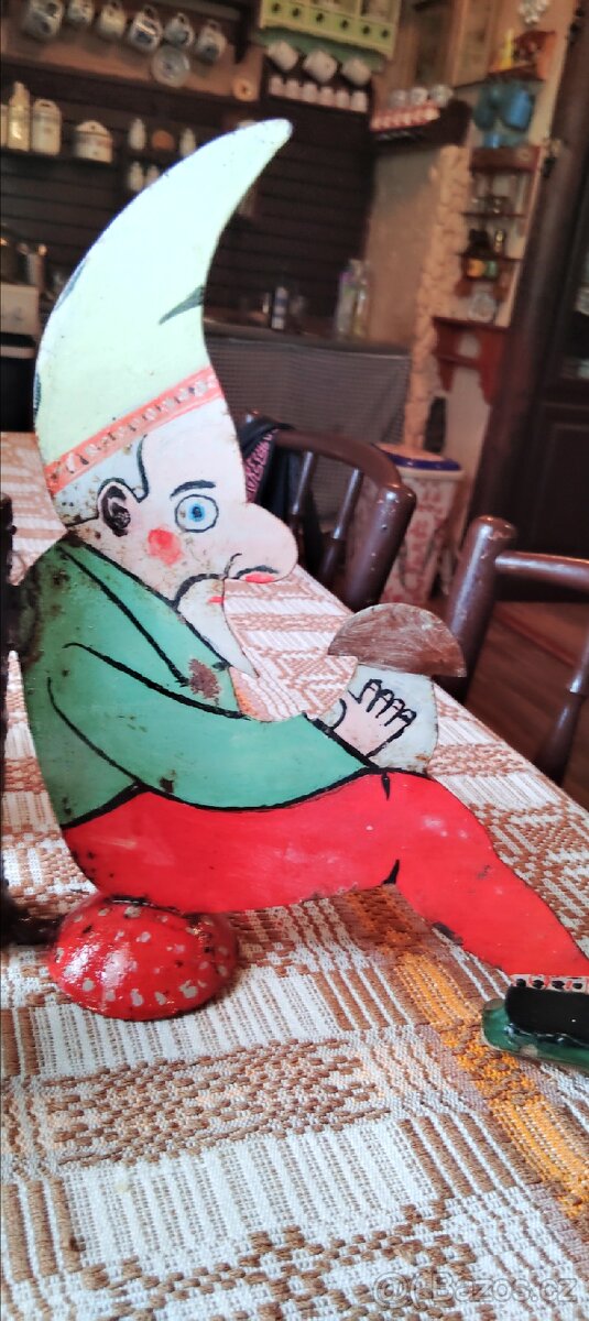 Vánoční, starožitný stojan na stromeček - 8