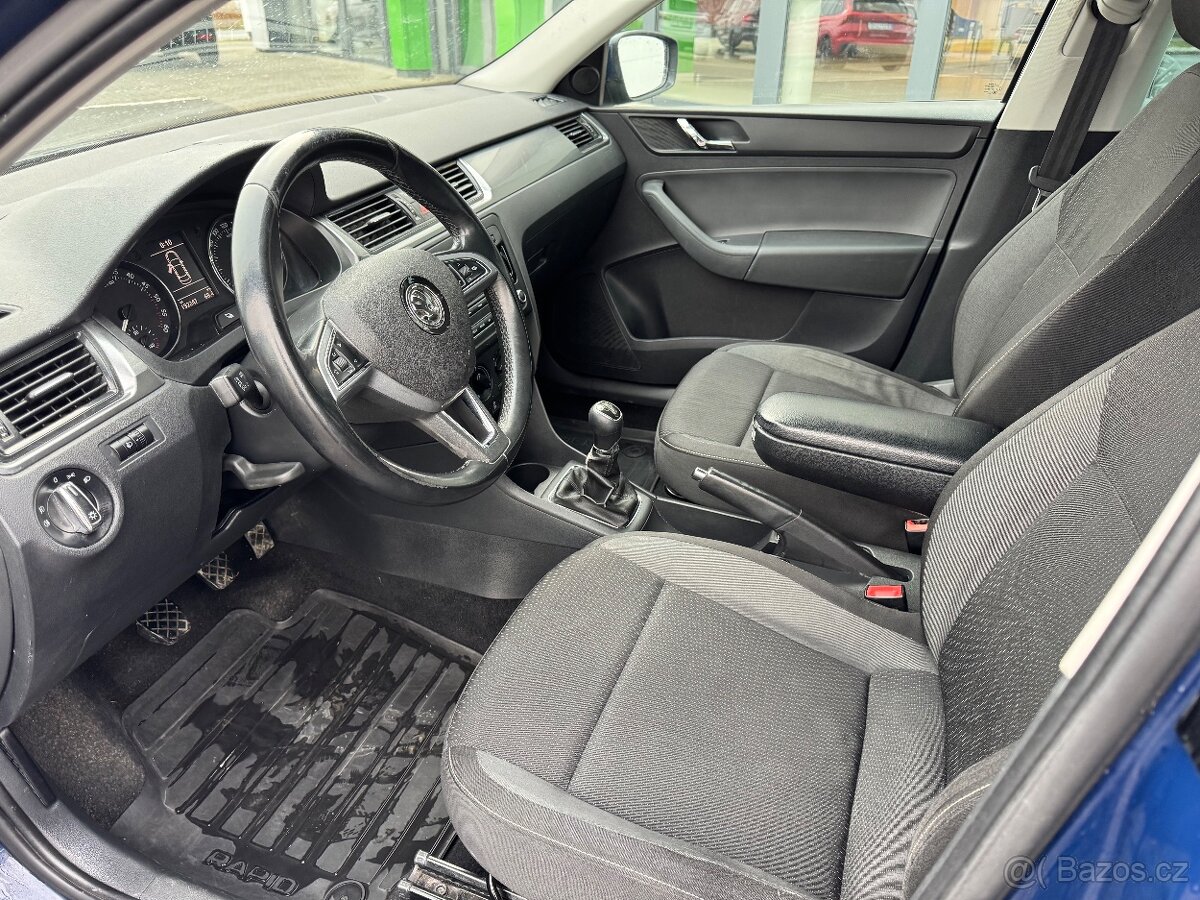 Škoda Rapid 1.6TDI 66kW, ČR, autoriz. servis - 8