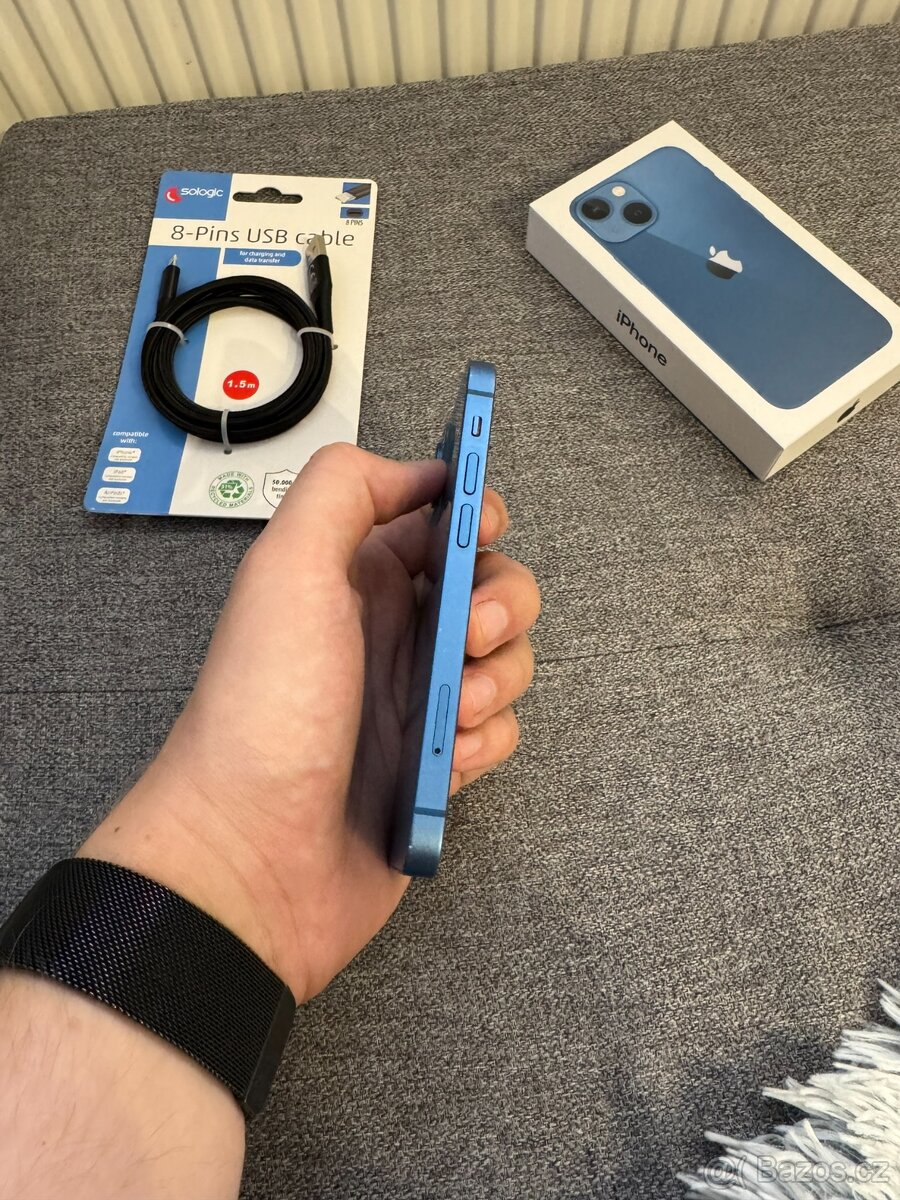 Prodám iPhone 13 mini 128gb (100% kondice baterie) - 8