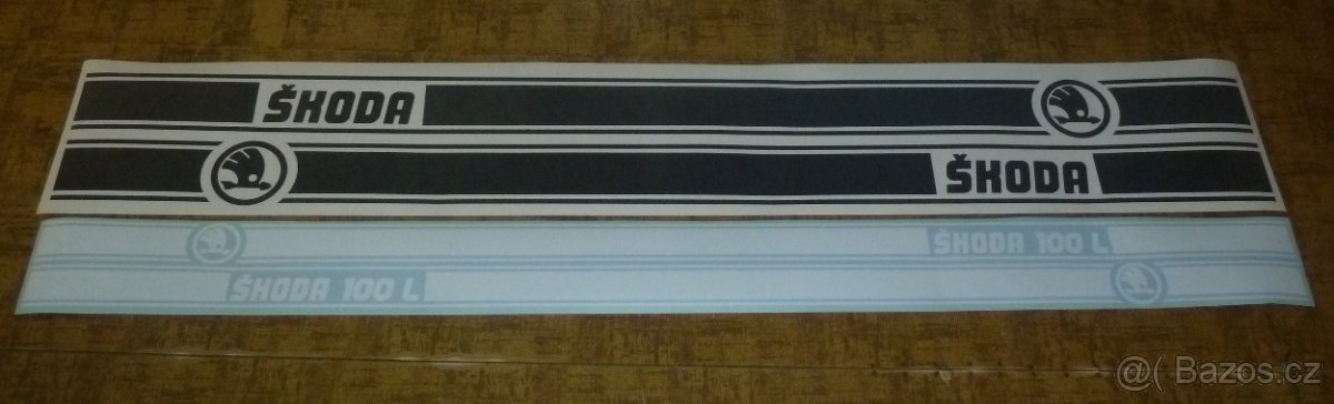 retro pruhy škoda,favorit,fabia, rallye, Kamiq - 8