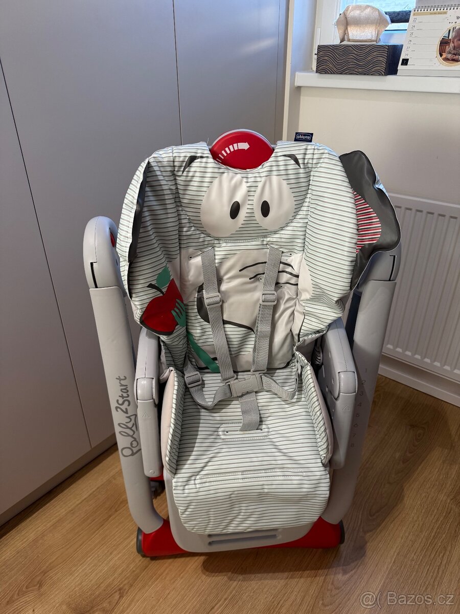 Jídelní židlička Chicco Polly 2 Start - 8