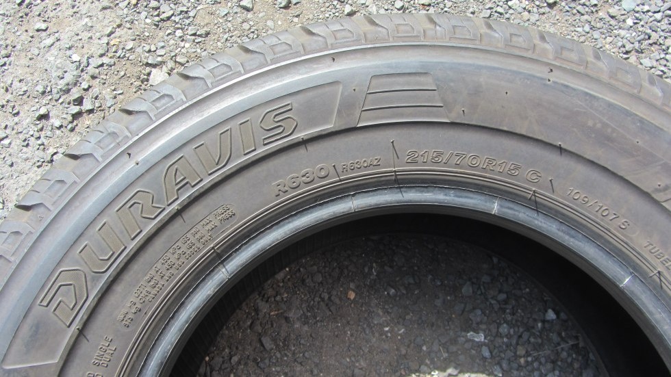 Letní pneumatika Bridgestone 215/70R15c - 8