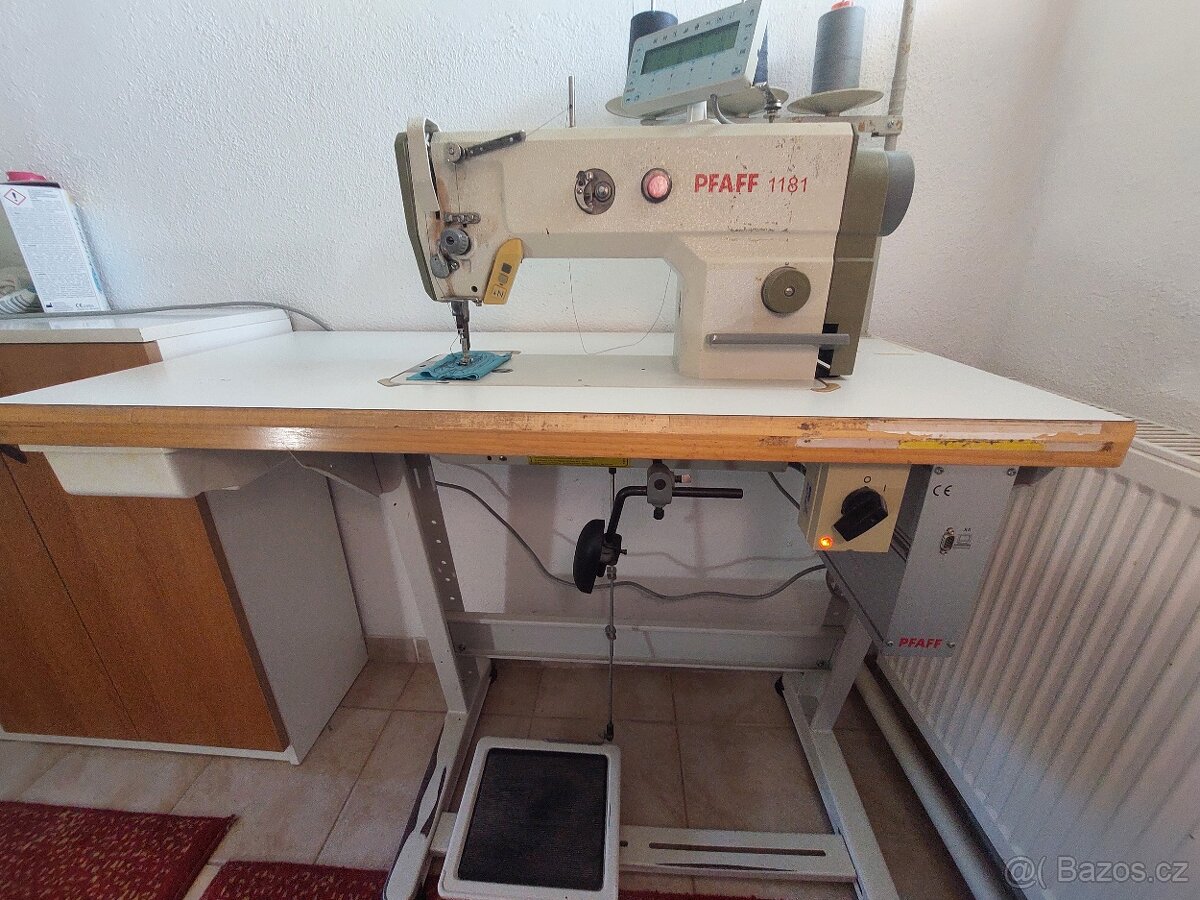 Průmyslový šicí stroj PFAFF 1181 s odstřihem - 8