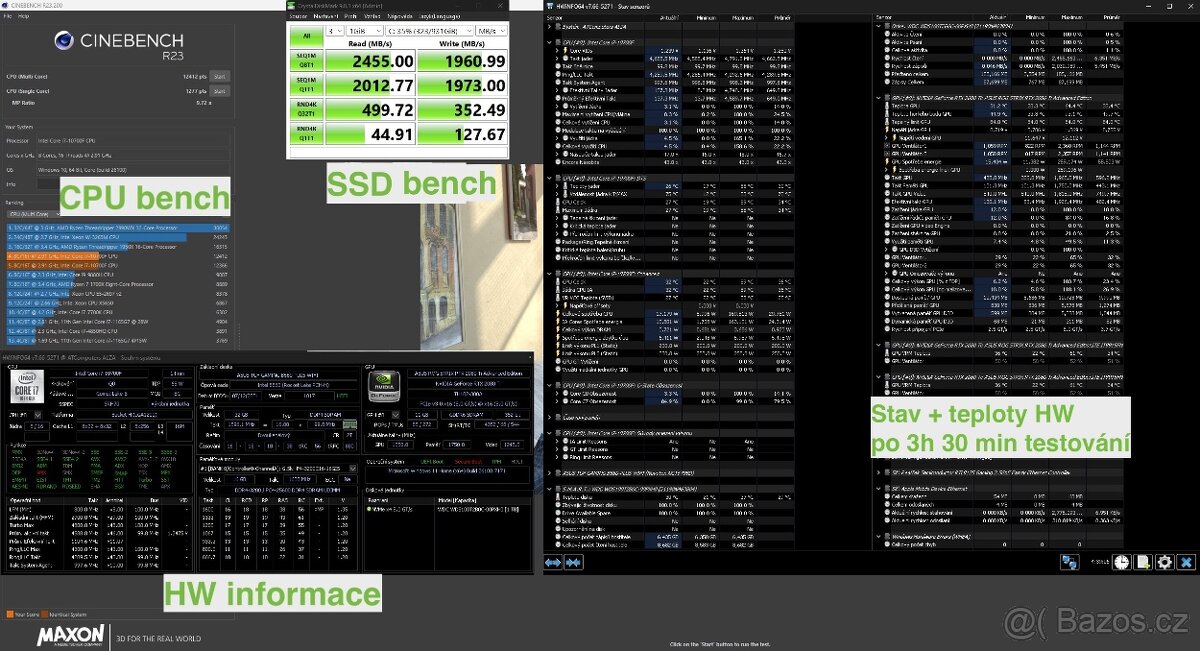 Herní PC sestava RTX 2080 Ti, i7-10700F, 32GB RAM, Wi-Fi 6 - 8