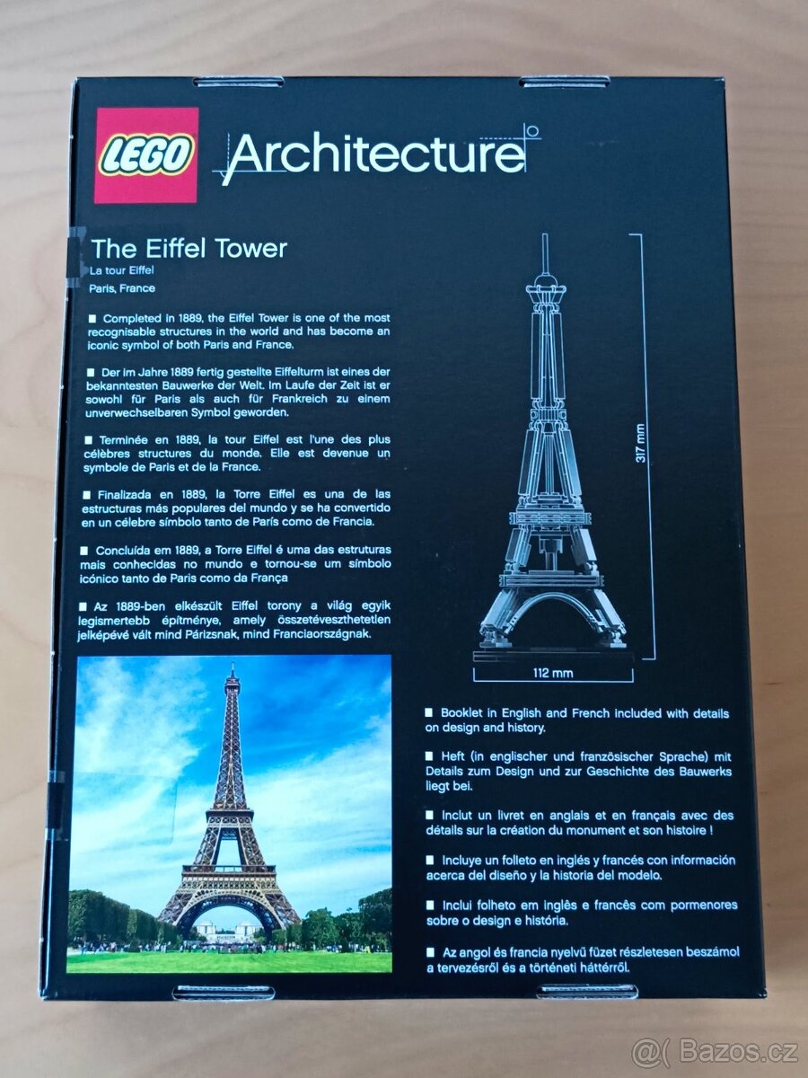 ☘️ LEGO Architecture 21019 Eiffelova věž ☘️ - 8