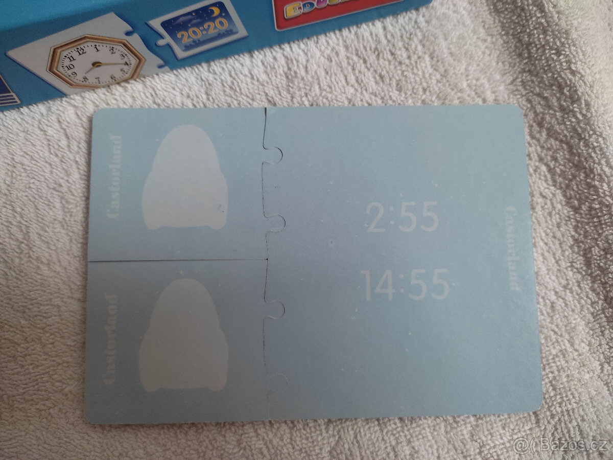 CASTORLAND PUZZLE Učíme se hodiny - 8