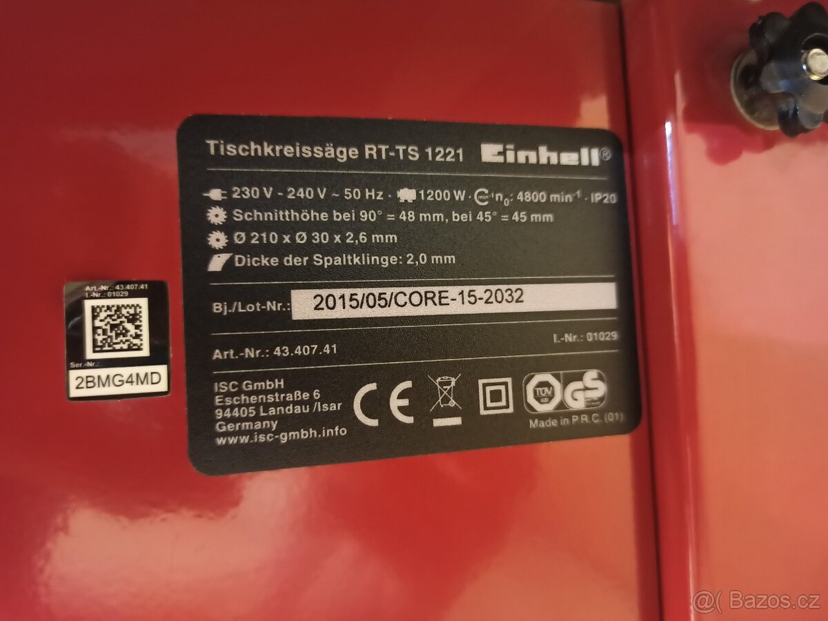 Stolni kotoucova pila - 8