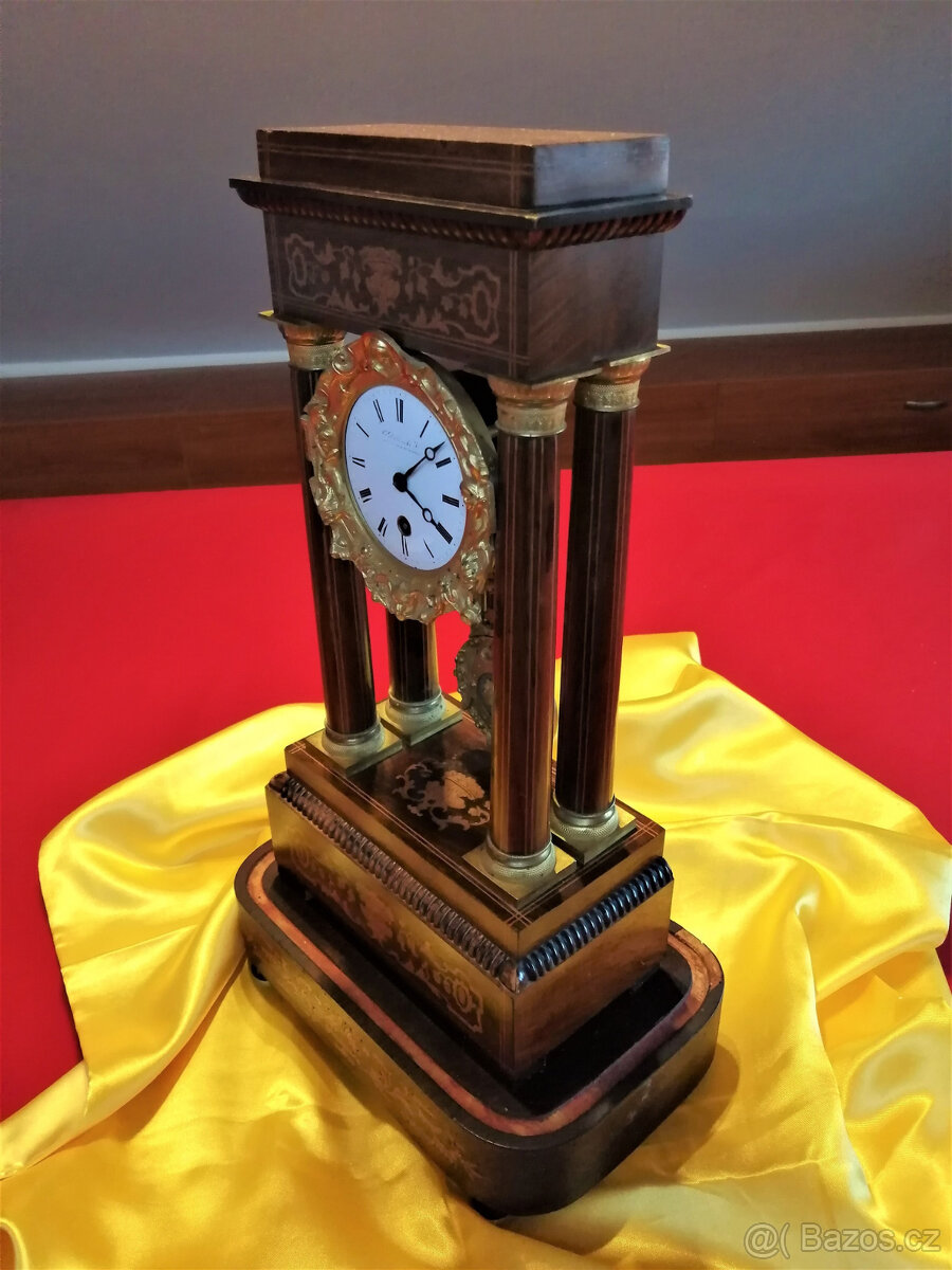 Starožitné sloupkové hodiny, 1889 - 8