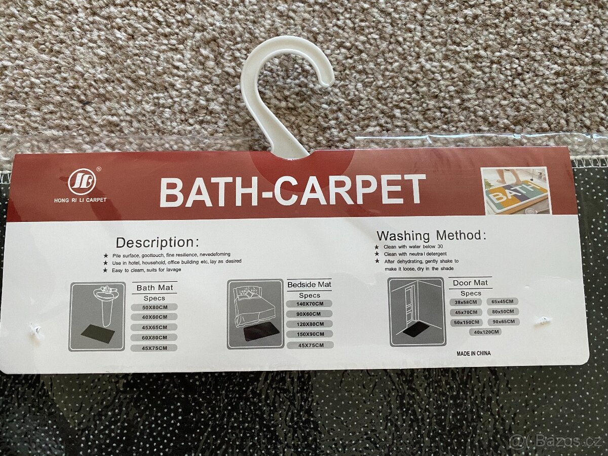 Nová sada koupelnových předložek - 2 ks - 8