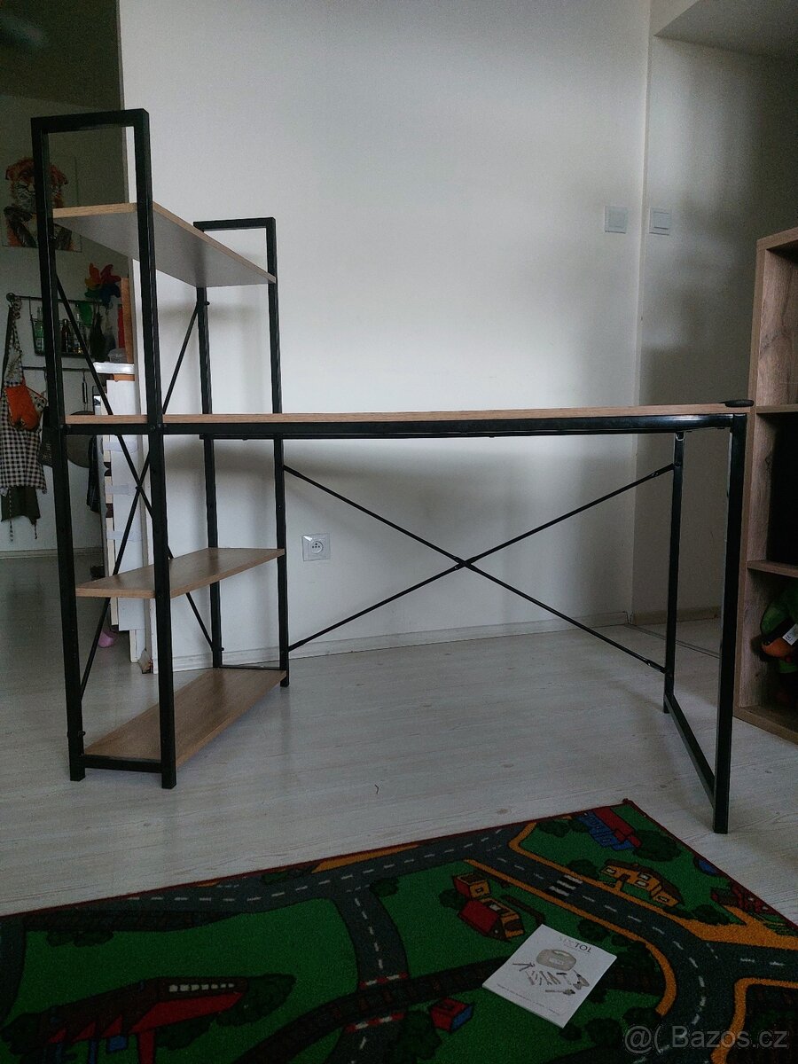 Psací stůl s policí - 8