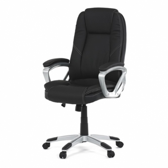 Kancelářské křeslo KA-Y282 BK v černé ekokůži - 8