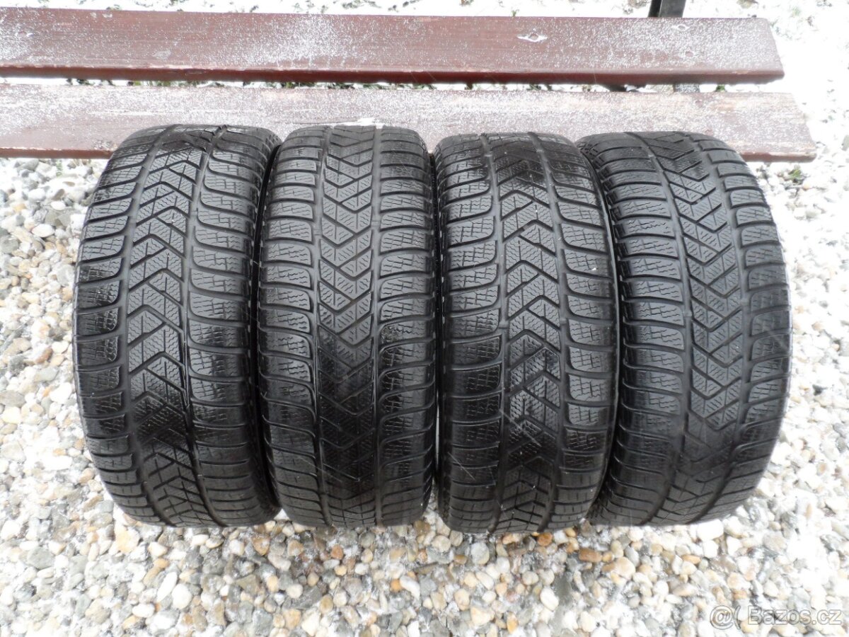 Originál Alu VW +Zimní Pneu Pirelli 205/60/16, ET 48 5X112 - 8